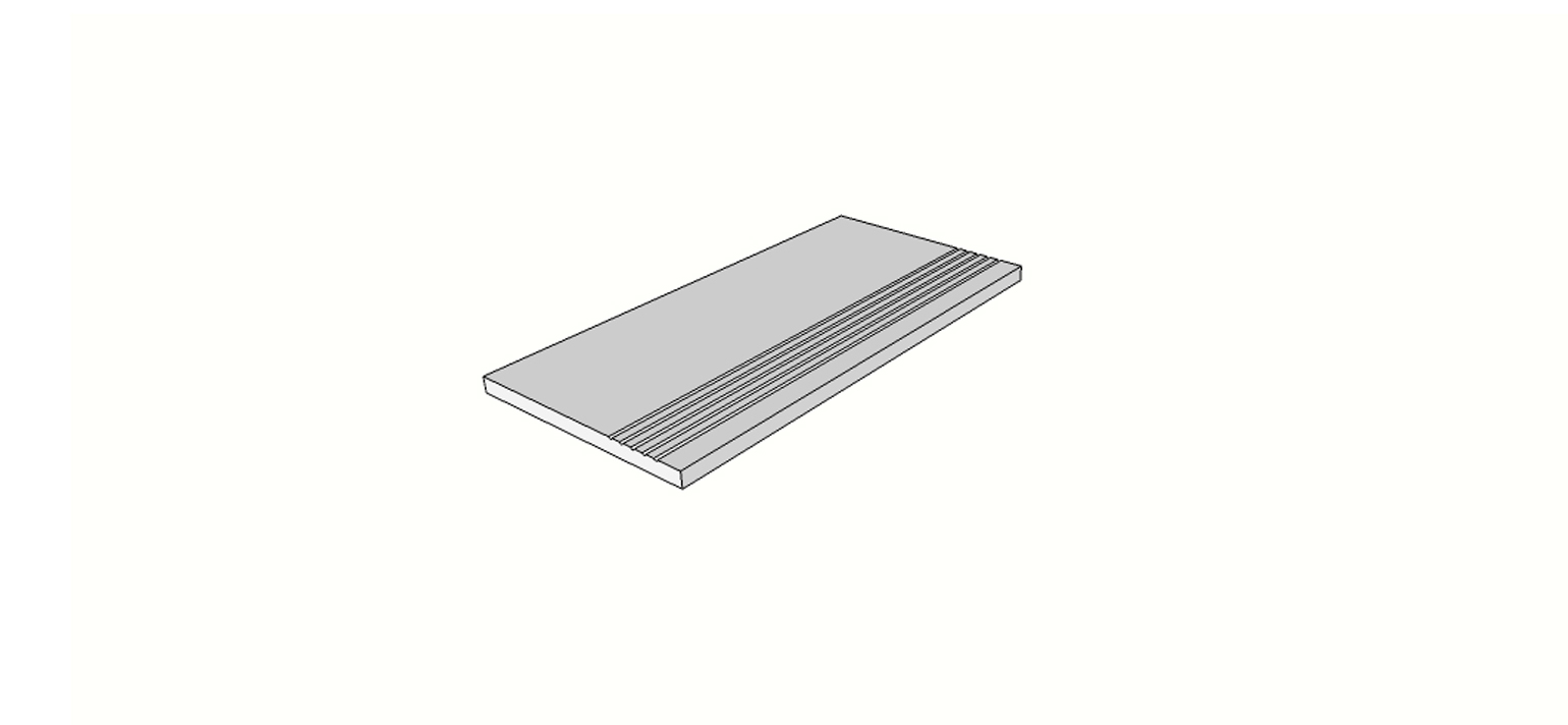 Afgeronde uitlopende randtegels (1/2 rond) volledige binnenhoek (2 stuks) <span style="white-space:nowrap;">30x60 cm</span>   <span style="white-space:nowrap;">ép. 20mm</span>