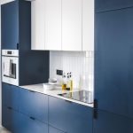 Blauwe keuken op maat - Blue Sky project